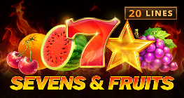 Sevens & Fruits: 20 lines