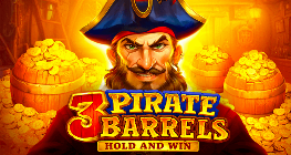 3 Pirate Barrels: Hold and Win