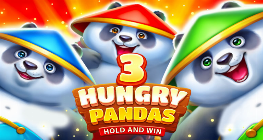 3 Hungry Pandas Hold and Win