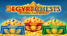 3 EGYPT CHESTS